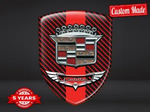Cadillac Adesivi Lunotto Auto Stile Max Pro Durevoli